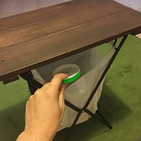 武骨な黒スチールレジ袋スタンドをアレンジしてみた！
