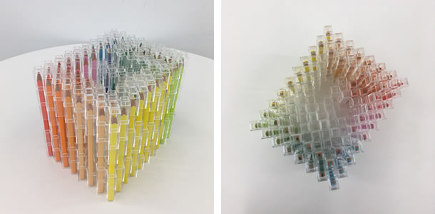 こんな不思議な色立体風や