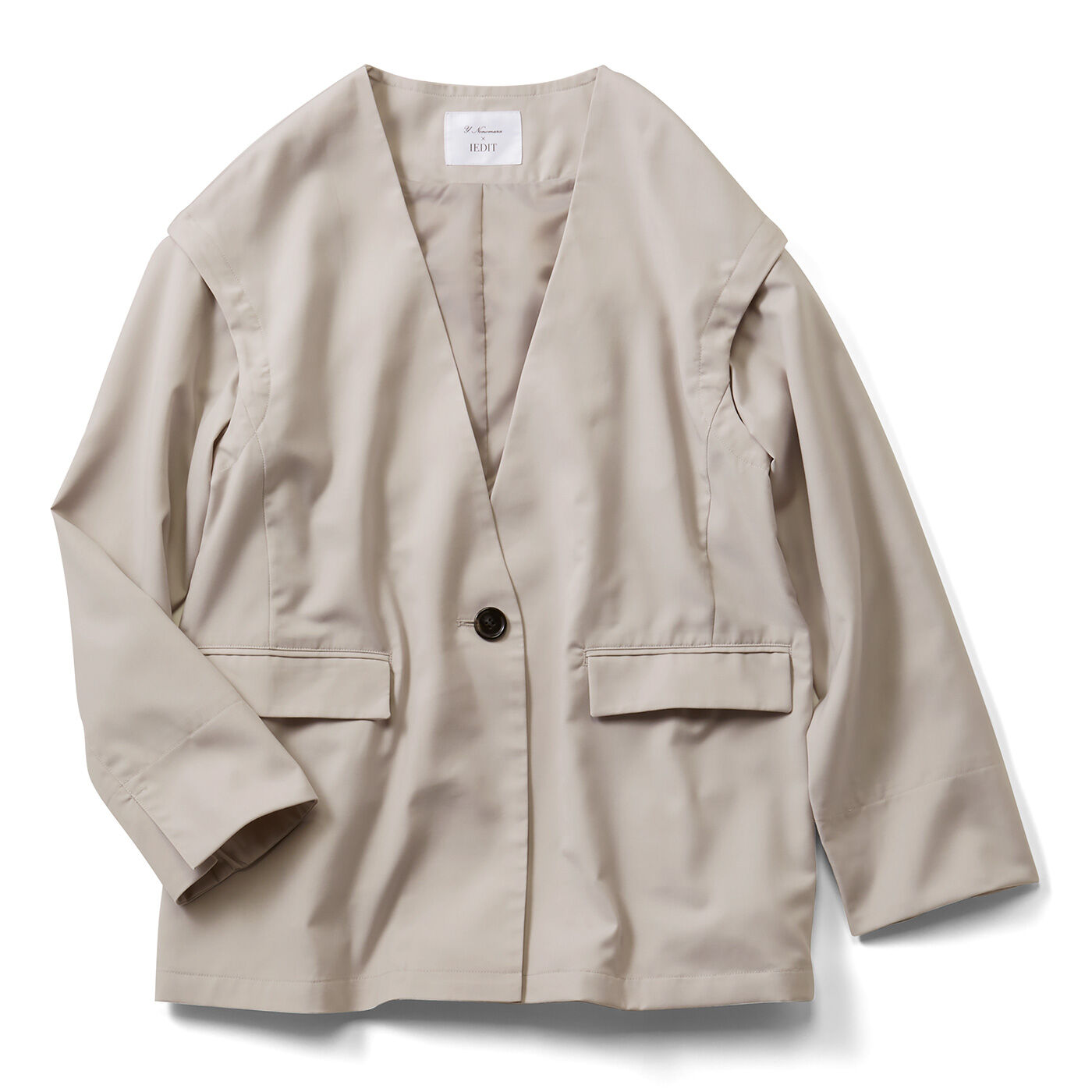 Real Stock | 野々村さん袖がちぎれるＪＫ〈グレージュ〉ＩＥ