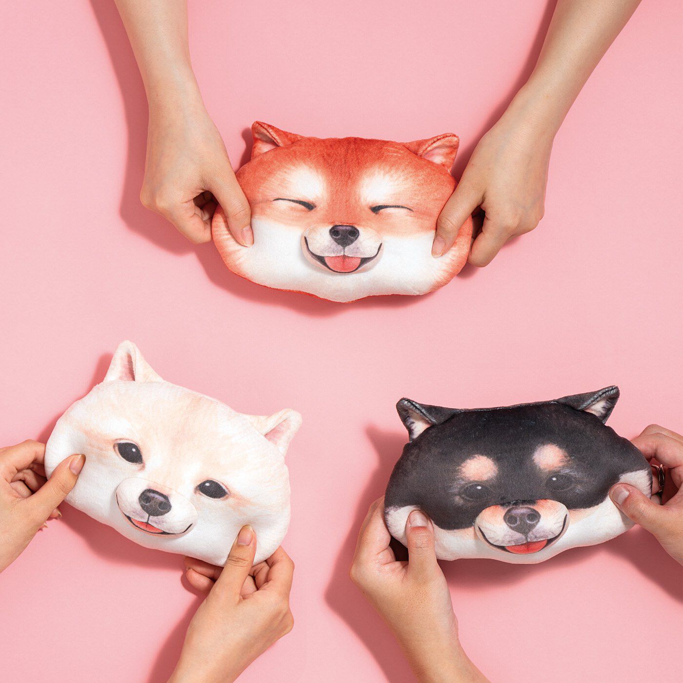 Real Stock | 柴犬のほっぺた もちもちポーチ