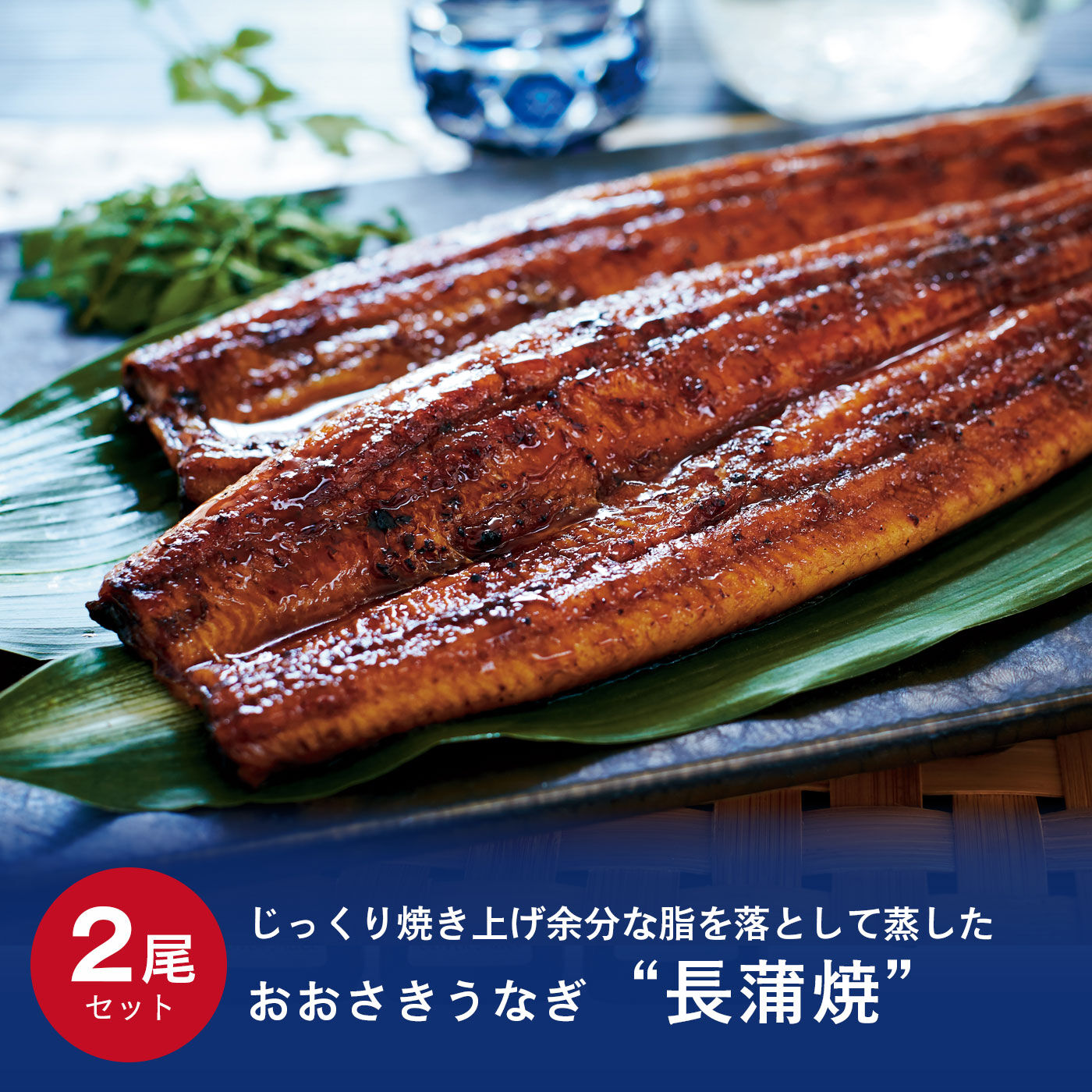 ごちSO! おとりよせマルシェ | おおさき うなぎ 長蒲焼 2尾セット