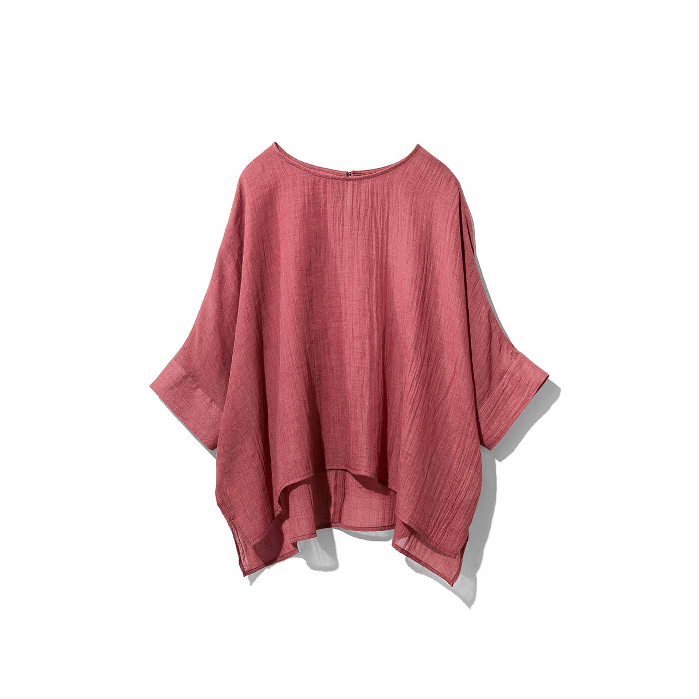 MEDE19F | シングルガーゼドルマントップス