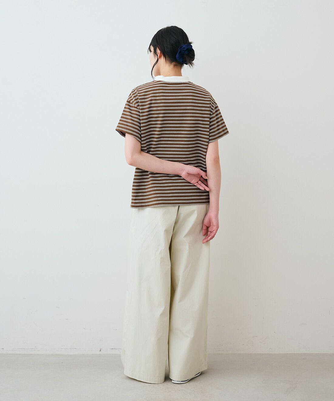 THREE FIFTY STANDARD|こだわりボーダーTシャツ　のコーディネート