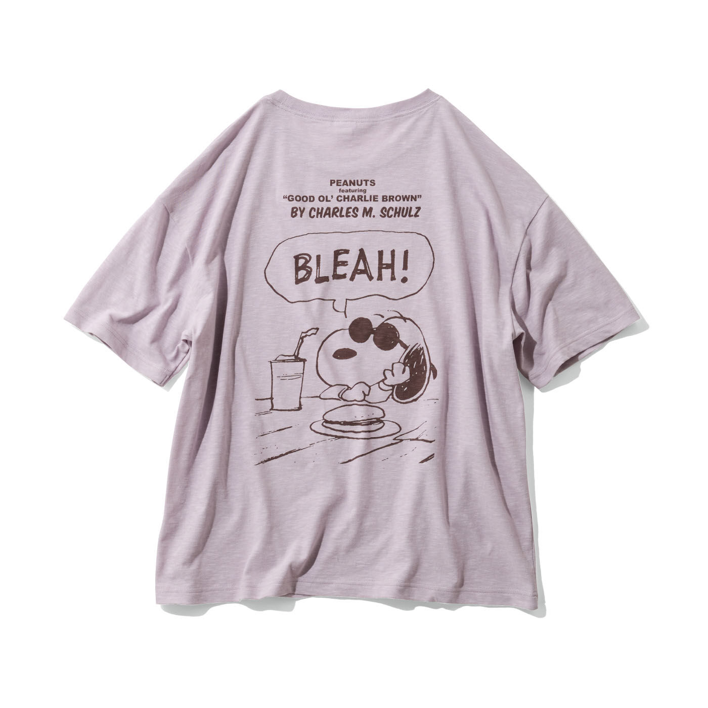 THREE FIFTY STANDARD | PEANUTS スヌーピー＆フレンズ リネン プリントTシャツ