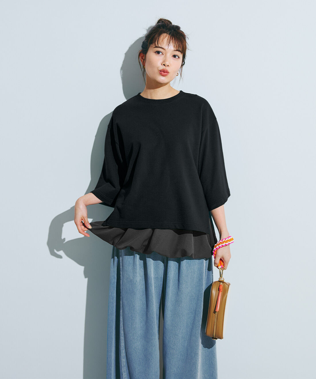 Live in  comfort | 気になるラインをかわいくカバー ふんわりすそバルーンキャミソール