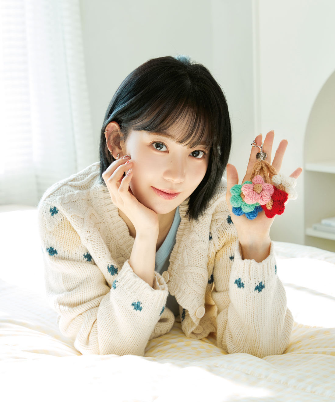 クチュリエ|SAKURA MIYAWAKI &times; Couturier　DIYクロッシェレッスンの会（かぎ針編みキット）|フラワーモチーフのチャーム