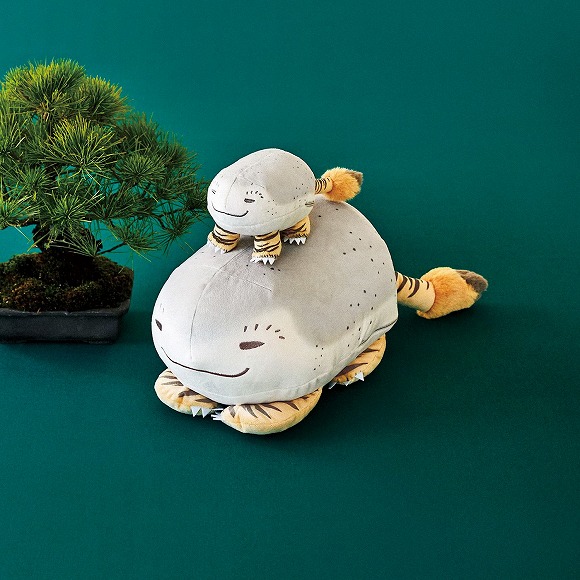 絵師のユーモアが生んだ珍獣 虎子石(とらこいし)もっちりポーチ