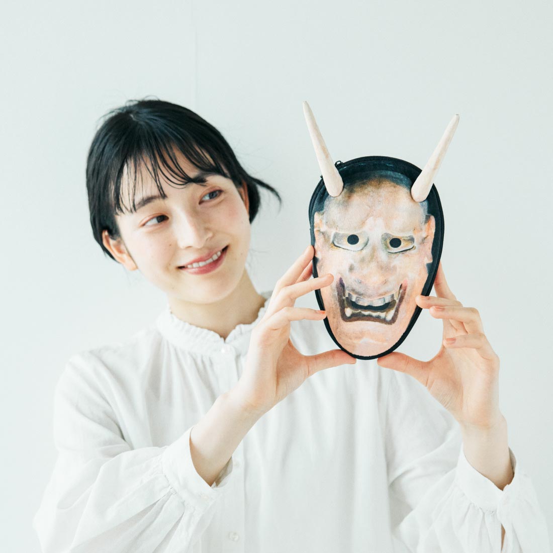 【note】幽玄の世界へいざなう能面ポーチ、第二弾 #京都観世会館コラボ