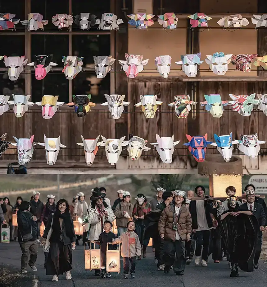 つくって夢牛祭りに参加！ 「マイミノタウロスお面キット」