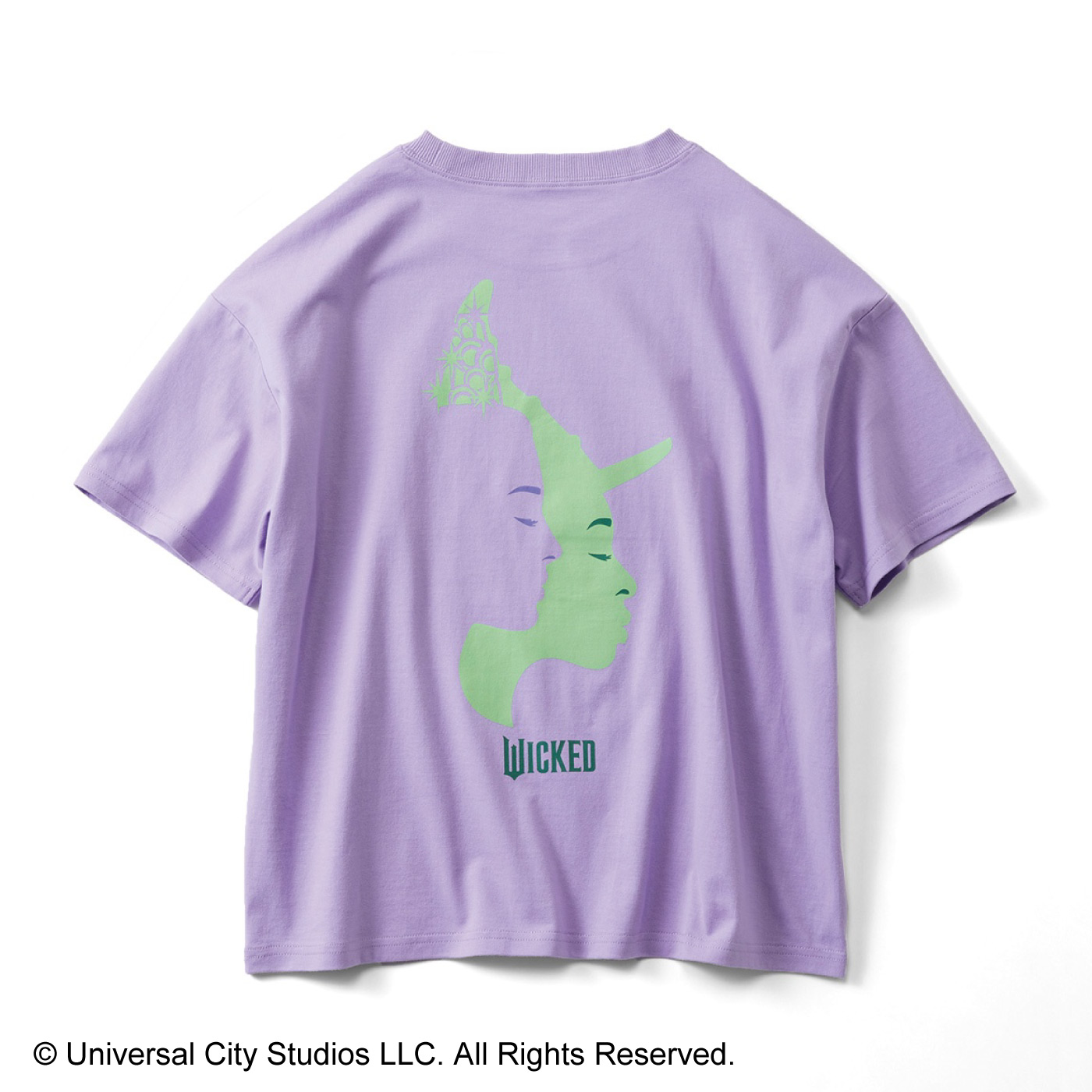 THREE FIFTY STANDARD|WICKED 半袖プリントTシャツ〈ラベンダー〉